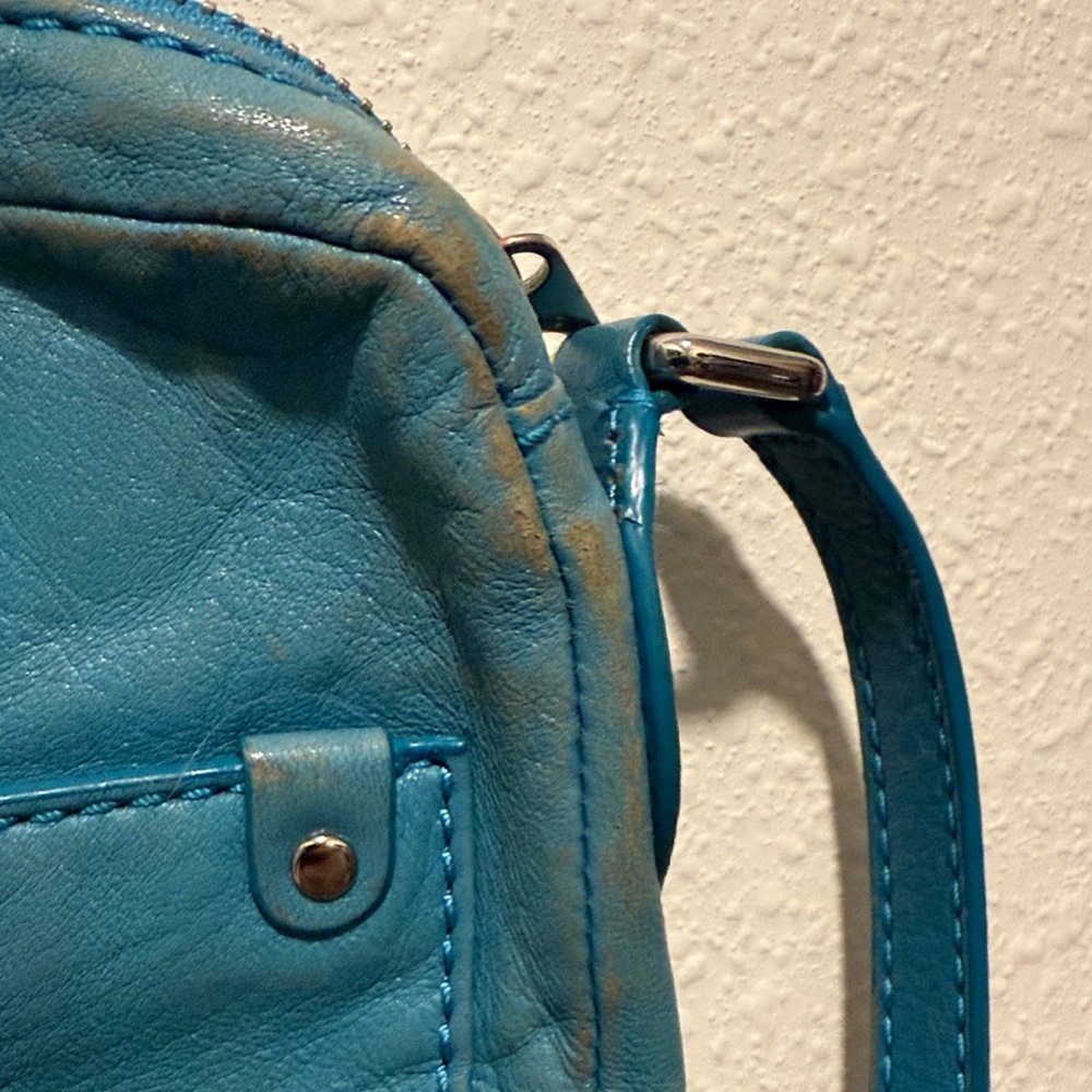 Marc By Marc Jacobs Blue Leather Clutch - Picture 3 of 5